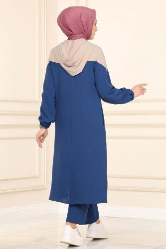 moda selvim PL8050 الرؤية والنيلي طقم - Thumbnail