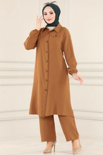 moda selvim PL8055 رملي طقم - Thumbnail