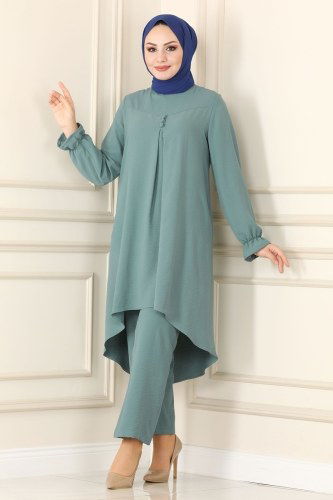 moda selvim PL8063 تركوازي طقم - Thumbnail
