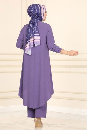 moda selvim Combine PL8072 Lilac - Thumbnail