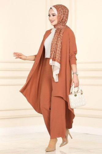 moda selvim Combine PL8072 Salmon - Thumbnail