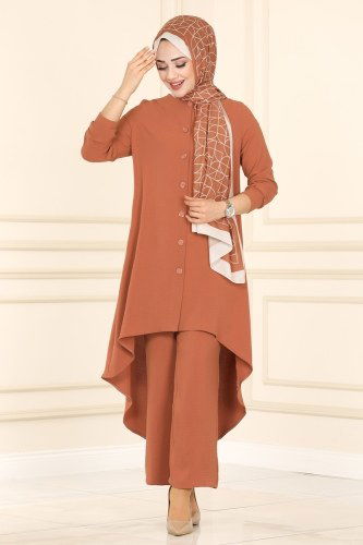 moda selvim Combine PL8072 Salmon - Thumbnail