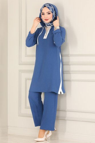 moda selvim Combine PL8075 Indigo - Thumbnail