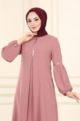 moda selvim PL8076 الزهري طقم - Thumbnail