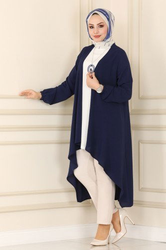 moda selvim Combine PL8081 Navy Blue - Thumbnail