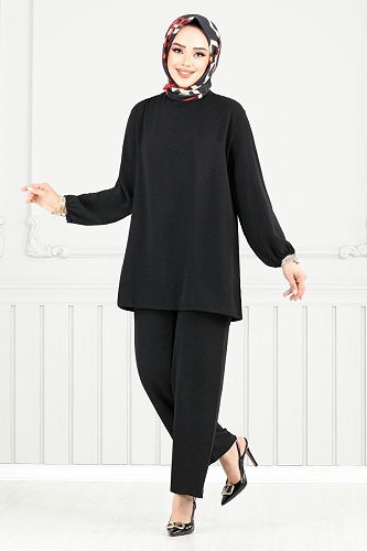 moda selvim Combined 0010OZ1080-M Black - Thumbnail