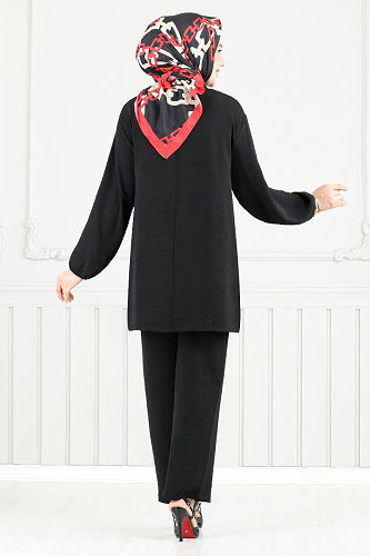 moda selvim Combined 0010OZ1080-M Black - Thumbnail