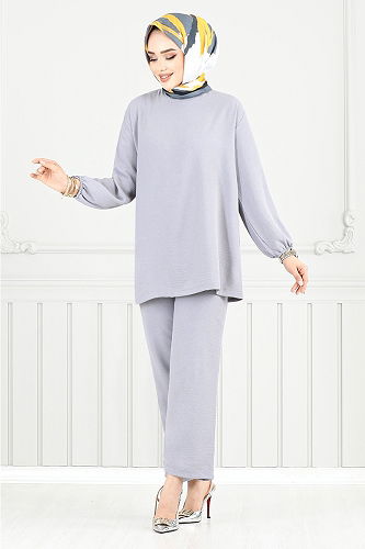 moda selvim Combined 0010OZ1080-M Gray - Thumbnail