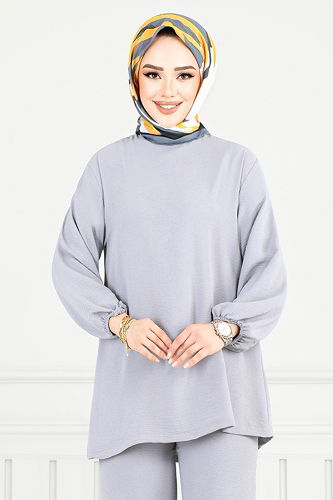 moda selvim Combined 0010OZ1080-M Gray - Thumbnail