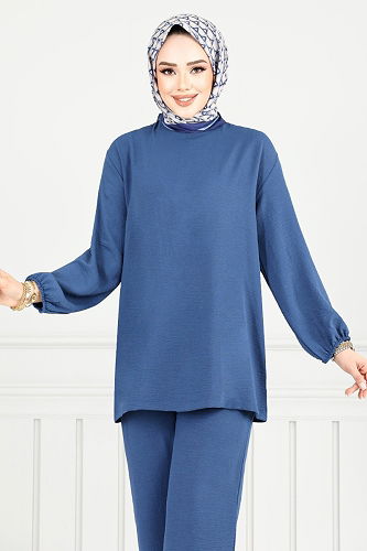 moda selvim Combined 0010OZ1080-M Indigo - Thumbnail