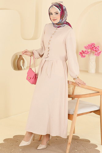 moda selvim Combined 001ZMRK1203 Cream - Thumbnail