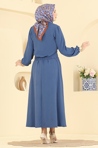 moda selvim Combined 001ZMRK1203 Indigo - Thumbnail