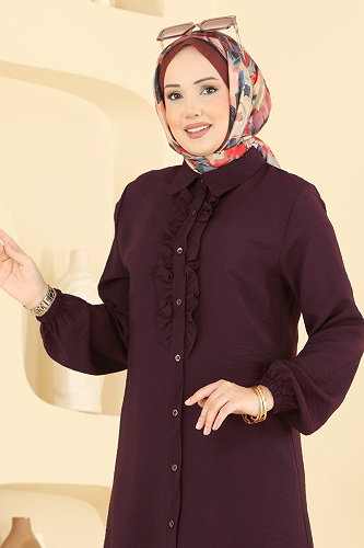 moda selvim Combined 002ZMRK1203 Damson - Thumbnail