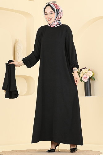moda selvim Combined 003ZMRK1203 Black - Thumbnail