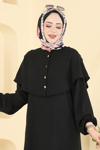 moda selvim Combined 003ZMRK1203 Black - Thumbnail