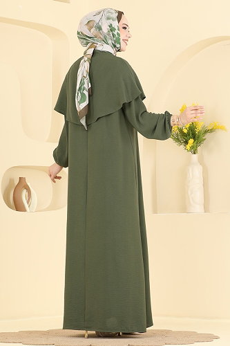moda selvim Combined 003ZMRK1203 Khaki - Thumbnail
