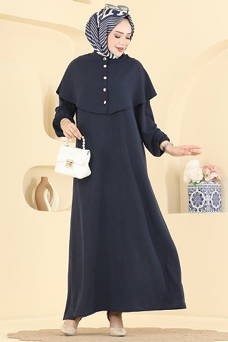 moda selvim Combined 003ZMRK1203 Navy Blue - Thumbnail
