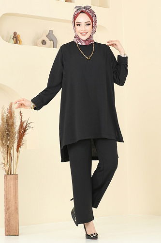 moda selvim Combined 0047UZ662 Black - Thumbnail