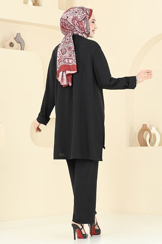 moda selvim Combined 0047UZ662 Black - Thumbnail