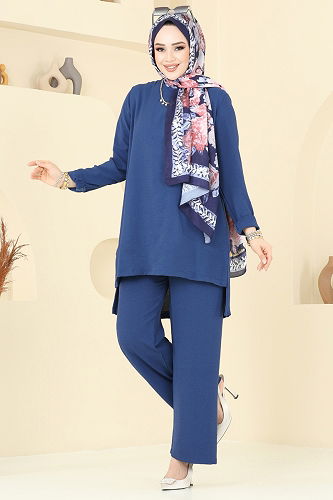 moda selvim Combined 0047UZ662 Indigo - Thumbnail