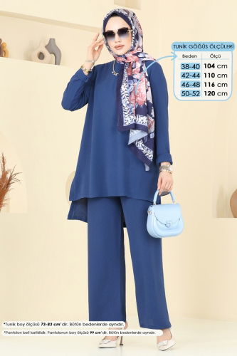 moda selvim Combined 0047UZ662 Indigo - Thumbnail