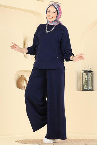 moda selvim Combined 005NZA1199 Navy Blue - Thumbnail