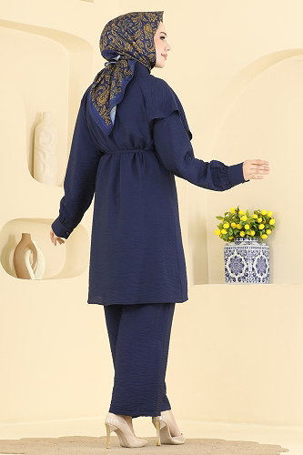 moda selvim Combined 006ZMRK1203 Navy Blue - Thumbnail