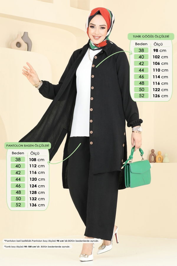 Modaselvim NET 20%+20% DISCOUNT IN THE CARD Combined 007MR1078 Black