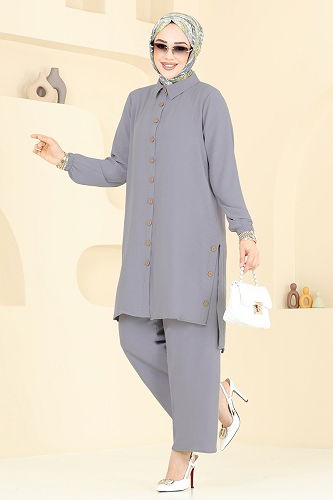 moda selvim Combined 007MR1078 Dark Gray - Thumbnail