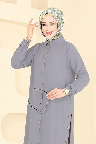 moda selvim Combined 007MR1078 Dark Gray - Thumbnail