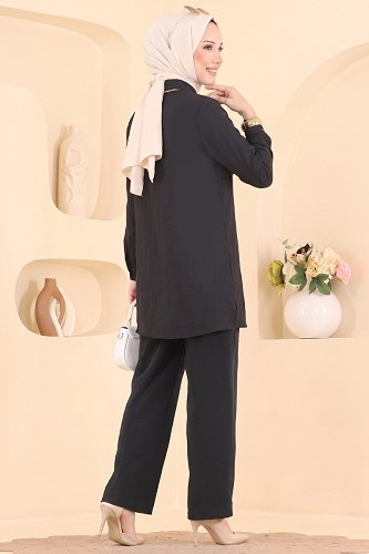 moda selvim Combined 008ZMRK1203 Black - Thumbnail