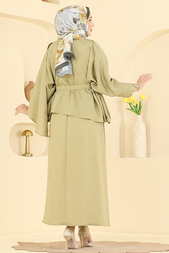 moda selvim Combined 011ZMRK1203 Oil Green - Thumbnail