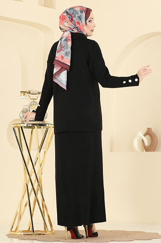 moda selvim Combined 01213MT581 Black - Thumbnail