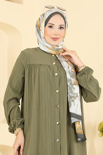 moda selvim Combined 013ZMRK1203 Khaki - Thumbnail