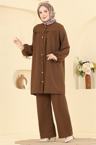 moda selvim Combined 013ZMRK1203 Tan - Thumbnail