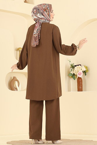 moda selvim Combined 013ZMRK1203 Tan - Thumbnail