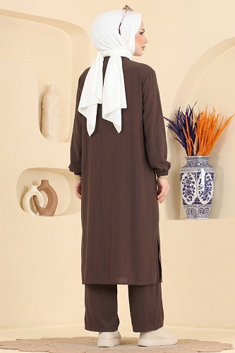 moda selvim Combined 014ZMRK1203 Brown - Thumbnail