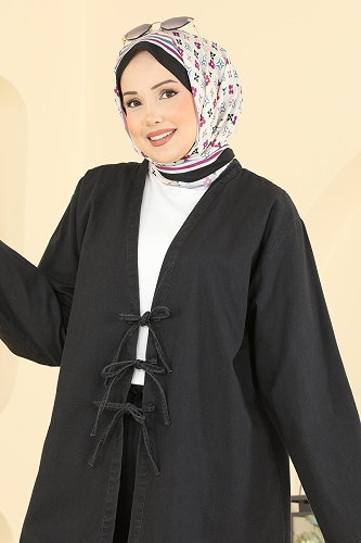 moda selvim Combined 0151NZRK1200 Black - Thumbnail
