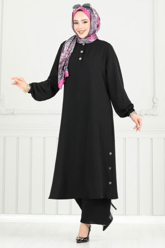 M.R. - طقم أسود 015MR1078