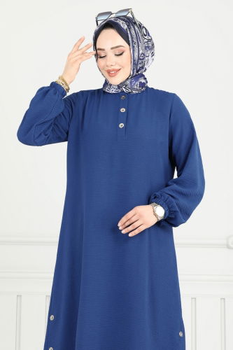 moda selvim طقم ازرق 015MR1078 - Thumbnail