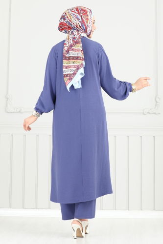 moda selvim Combined 015MR1078 Light Indigo - Thumbnail