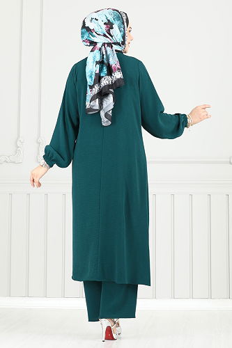 moda selvim طقم بترولي 015MR1078 - Thumbnail