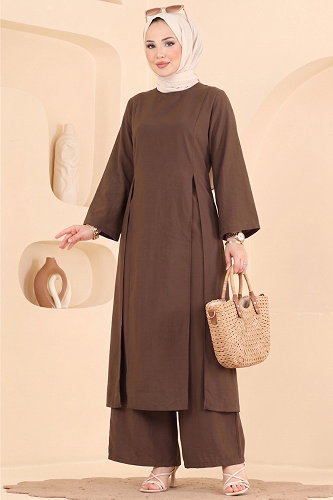 moda selvim Combined 015ZMRK1203 Brown - Thumbnail