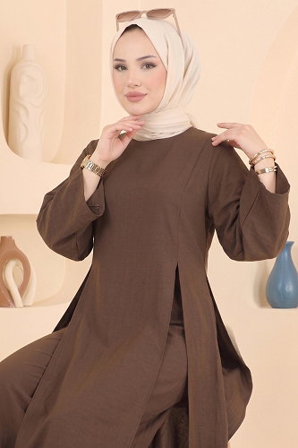 moda selvim Combined 015ZMRK1203 Brown - Thumbnail