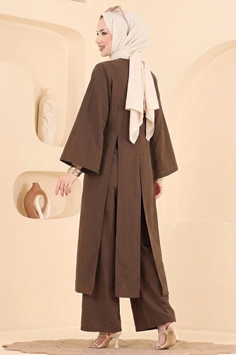 moda selvim Combined 015ZMRK1203 Brown - Thumbnail