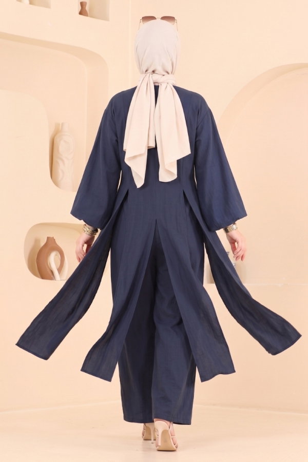 Combined 015ZMRK1203 Navy Blue - Moda Selvim