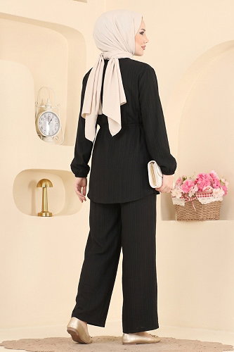 moda selvim Combined 016ZMRK1203 Black - Thumbnail