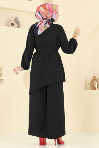 moda selvim Combined 017MR1078 Black - Thumbnail