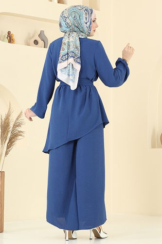 moda selvim Combined 017MR1078 Indigo - Thumbnail