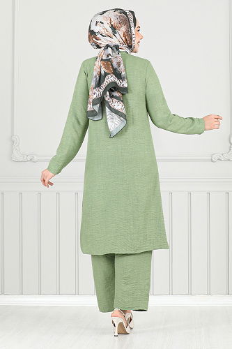 moda selvim Combined 018MR1077-M Almond Green - Thumbnail